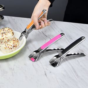 Stal nierdzewna Multi-Function Anty Scald Clip Creative Anty Slip Bowl Clip Houseen Kitchen Clip Tool 4 Style T500905