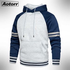 Hip Hop Herbst Herren Dicke Fleece Hoodies Reine Farbe Männer Dicke Samtstoffe Winter Hoodies Jacken Drop 4XL 210927