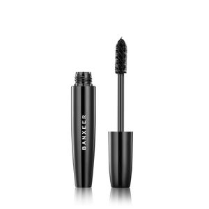 Banxeer 4D Silk Fiber Mascara Толстые ресницы Натуральный Водонепроницаемый Макияж Силиконовая кисть Глаз Косметика Инструменты Долговечный