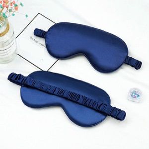 Śpi Beauty Sleep Mask Patch jedwab kojący relaksujący dla dziewczyny Kobiety mężczyźni Miękkie Przenośne opaski Podróży Podwójna Bawełniana Podszewka Satynowa Bawełna