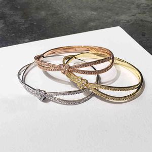 Charm Bracelets 16 Fashion Accessories Geometric Cross Knot Full of Diamond Simple Style