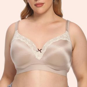 Wholesale size of boobs resale online - Bras Plus Size Womens Large Underwire Big Boobs Underwear Thin Pad Everyday Brassiere Lingerie Tops C D DD E F G H I Cup