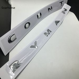 Alta qualidade para bmw mini countryman coopers 3d metal tronco traseiro palavra letras decalque emblema emblema logotipo stickers2319