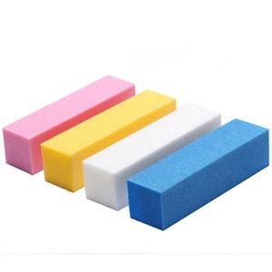 Wholesale grinding block for sale - Group buy 10PCS Set Sanding Sponge Nail Buffers Files Block Grinding Polishing Manicure Art Tool