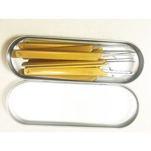 Второе поколение QS Lock Pick Cooks Yellow Color 12 PCS Locksmith Tools Set