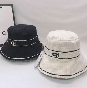 Masowe wiadro kapelusz kobiety czapki baseballowe czapki czapki czarne białe rybak wiadra czapki patchwork jesienna zima szerokie czapki