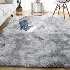 Thick Carpet for Living Room Plush Rug Children Bed Fluffy Floor Carpets Window Bedside Home Decor Rugs Soft Velvet Mat 210626