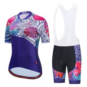 Miloto Cycling Jersey Set 2024 Pro Team Summer Bicycleサイクリング衣料品自転車服女性マウンテンスポーツキットサイクリングスーツA2