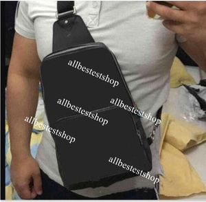 Designer Famous Real leather male Men chest bag AV. SLING BAG D.GRAP. N41719 Casual Outdoor travel bag MENS cross body breast shoulder pouch