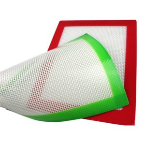 102x127mm approvato dalla FDA per uso alimentare altri prodotti da forno piccolo tappetino antiaderente in silicone con olio liscio cera tamponata con struttura in fibra di vetro RH0215