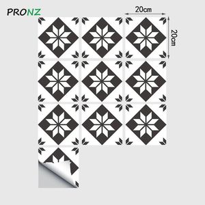 Wall Stickers 20X20cmsMarble Mosaic Frosted Tile Floor Sticker Kitchen Bathroom Home Renovation Wallpaper Non-slip Thicken Decals