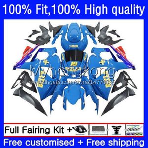 RIZLA blaue Einspritzung für Suzuki GSXR 1000CC 1000 CC 2009 2010 2011 2012 2013 2015 2016 Körper 28No.93 K9 GSXR-1000 GSX-R1000 09-16 GSXR1000 09 10 11 12 13 14 16 OEM-Verkleidung