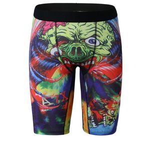 Shark Men Quick-Dry Boxers Long Bottoms Underwears Design Swimwear Shorts Panties Sports Seaside Short Pants Legging Underpants Male