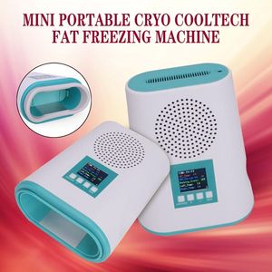 Bärbar mini Cryolipolysis Fat Freezing Slant Machine Vakuum Celluliter Minska kryoterapi Cryo Freeze Machine Personlig användning