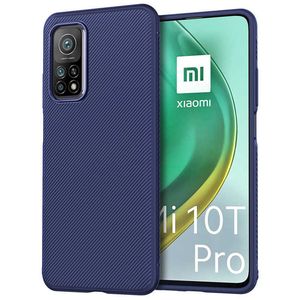 Adatto per Xiaomi 10T / 10T Pro Business Custodia per telefono da uomo Cover posteriore semplice e ancora in TPU Custodia morbida per telefono anti-goccia