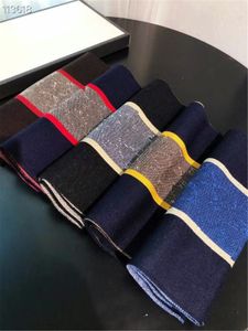 Novo lenço de designer clássico para homens e mulheres inverno lã lenço padrão padrão cashmere pashminas xales lenços 180 * 30cm