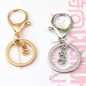 20st Metall Swivel Lanyard Snap Hook Hummer Clasps Lanyard Nyckelringar Keychain DIY Smycken Resultat Smycken Göra leveranser Tillbehör G1019