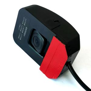 カーバックセンサーAHD 720p車両フロントカメラ4ピンコネクタ内側の非ミラーとバス用のステッカー付き駐車場カメラ