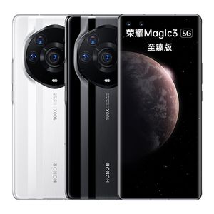 Original Huawei Honor Magic 3 Pro + Plus 5G Mobiltelefon 12GB RAM 512GB ROM SNAPDRAGON 888+ 64.0MP AI NFC Android 6.76 
