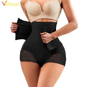 Velssut shapewear para mulheres sob vestidos barriga de barriga calcinha Fajas cintura Cincher Shaper Corpo Barriga Controle Cintos Underwear Y220311