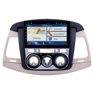 Автомобильный DVD Stereo Radio Player для Toyota Innova 2007-2011 Руководство A / C с поддержкой AUX Digital TV Carplay 9-дюймовый Android 10