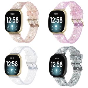 FITBIT逆3シリコンストラップグリッターウォッチバンド交換ブレスレットループバンドスマートアクセサリー