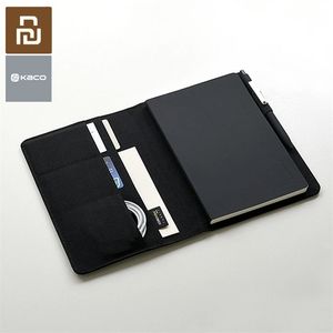 Youpin Kaco A5 NoteBook Smart Home Paper PU Card Slot Wallet Book for Office Travel with a Gift 210611