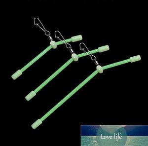 Luminous Fishing Balance Connector Swivel Pin Copper alloy Fishing Hooks Connection Rolling Ring Fishing Supply Swivel Accessory