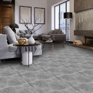 Väggklistermärken grå cement icke-halkrankad och golv lämplig för vardagsrum sovrum dekoration kakel