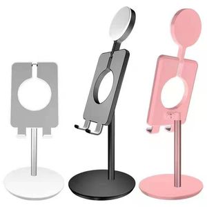 Mobiltelefon Hol Live Fill Light Bracket Beauty Stativ Desktop Tablet