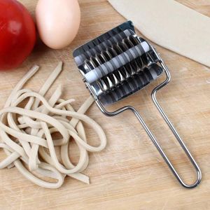 Narzędzia do cukiernika Noodle Steel Noodle Rolt Cutter Maszyny do Makaron Spaghetti Maszyny ręczne Ciasto Naciśnij RH0335