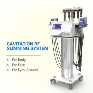 Home Use 40K Cavitation Body slimming Lipo Laser Skin Tightening Face RF Lifting Beauty Machine