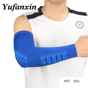 Armband Elbow Support Basket Arm Sleeve Andningsbar Säkerhet Sport Elbow Pad Brace Protector