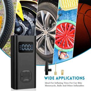 Car Electrical Air Pump Mini Portable Wireless Tire Inflatable deflate Inflator Air Compressor Pump Motorcycle Bicycle ball275B
