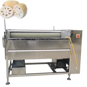 Type XT45 Pepper Vegetable Soft Brush Washing Peeling Machine Tomato Potato Ginger Pumpkin Seafood Cleaning maker