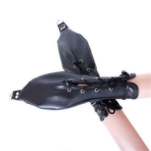 NXY Adult Toys Guanti in pelle sexy Polsini da polso a mano Posizioni Bondage Belt Belt Slave Giocattoli erotici nei giochi per adulti Prodotto fetish per le donne 1130