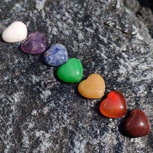 18mm 7 Chakra Stone irregular Reiki Healing Crystal Seven Chakras Energy Balancing Natural Stones Beads Decoration MKI Jewelry