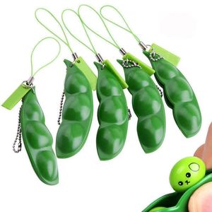 20121 DESCOMPRESSA DE PLAYS DESCOMPRIÇÃO TELEGRAS SQUEZE FRANÇA DE ERMA CHÁSCHÃOS ER EQiam Chaveiro EDamame Fidget Brinquedos Crianças Presente