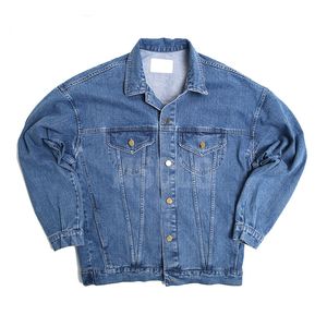 Casacos Orientais venda por atacado-Ebaihui primavera outono jaquetas de homem coreano famosa tendência solta off cuff jaqueta leste portão lavado jeans estilo denim x09032