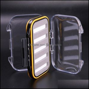 Sports & Outdoors Durable Abs Plastic Foam Fishing Tackle Lure Bait Hook Storage Case Er Box Waterproof Fish Aessories Do2 Drop Delivery 202