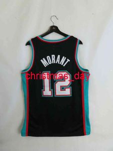 Maglia Ja Morant Swingman cucita al 100% Mens Women Youth Numero personalizzato Nome maglie XS-6XL