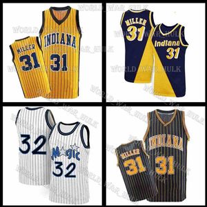 Reggie Miller Basketballtröjor Penny Hadaway Tracy Pacers McGrady Jersey Jonathan City Mens Indiana LSU Memphis Isaac State Tigers College University