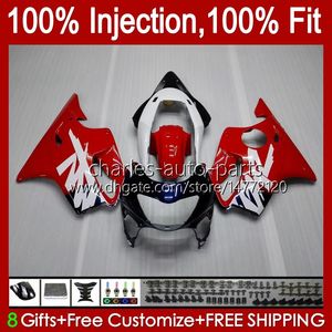 Forma wtrysku ciała dla Honda CBR 600F4 600CC 600 F4 FS CC 1999-2000 Nadwozie 54NO.88 100% Fit CBR600FS CBR600F4 1999 2000 CBR600 F4 99 00 OEM Wishings Kit Factory Red