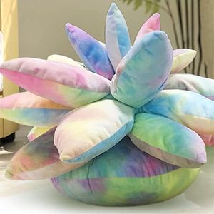 Cushion/Decorative Pillow 3D Succulents Cactus Cute Succulent For Garden Plant Throw Pillows Bedroom Room Home Decoration Novelty Plush Cush