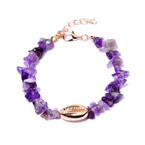 Braccialetto di fascino della conchiglia di Boho di modo per le donne Braccialetti di conchiglia di pietra naturale del mare di conchiglia Accessori di gioielli femminili Regali