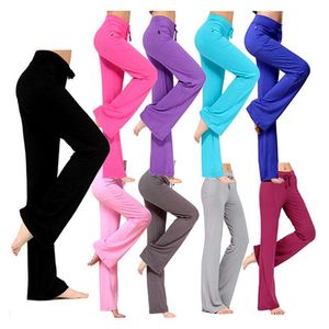 Mulheres Yoga calças dançando sexy deportivas mujer xxxl macio quadrado moda feminina calças grandes para senhoras