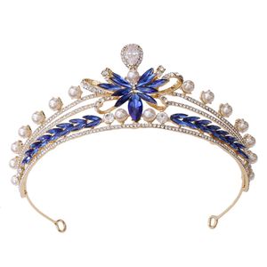 Moda Crystal Butterfly coroa acessórios de cabelo de casamento Luxury rainha princesa tiara diadema