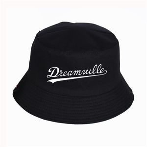 Cloches 2021 Dreamville Print Panama Bucket Hat Высококачественная кепка Summer Sport Sun Ssord Fisherman