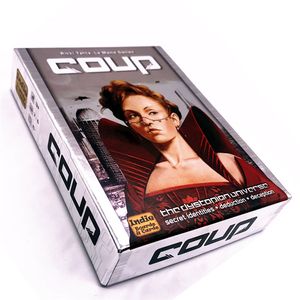 Urban rebellion Coup Full English version basic board game party cards DHL transport