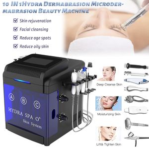 10 w 1 Hydrafacial Microdermabrazion Skin Rejuvenation Face Deep Cleaninging Hydro Microdermabrazion Machine Bio Restence